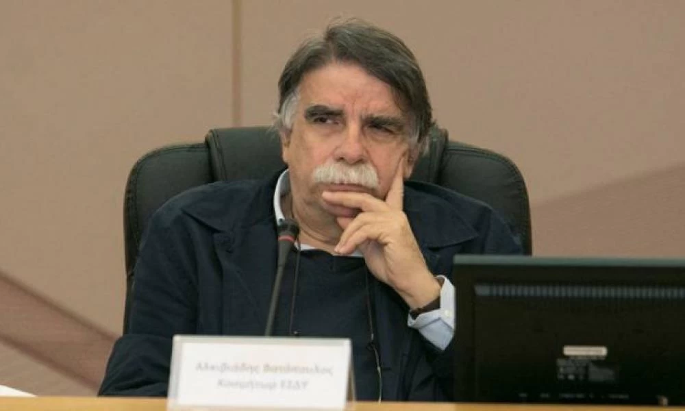 Κορονοϊός - Βατόπουλος: Θα παραμείνουν για καιρό σε υψηλό νούμερο διασωληνώσεις και θάνατοι